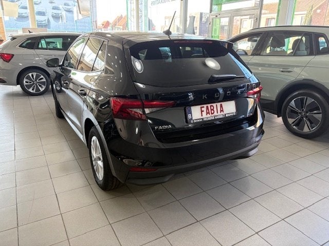 Skoda Fabia 1.0 TSI Family (automaat), Automaat, Stof, Zwart, Bedrijf