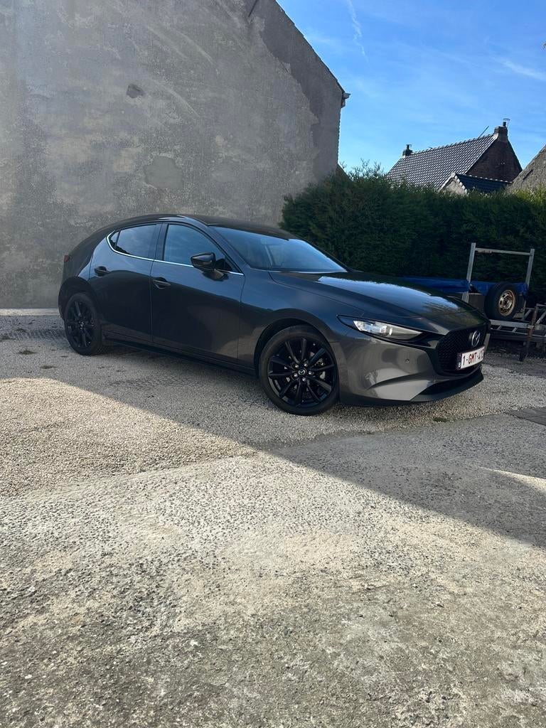 Mazda 3 Hatchback 2.0i e-Skyactiv-X i-Activ Homura, Auto's, 1998 cc, Stof, 137 kW, 5 zetels