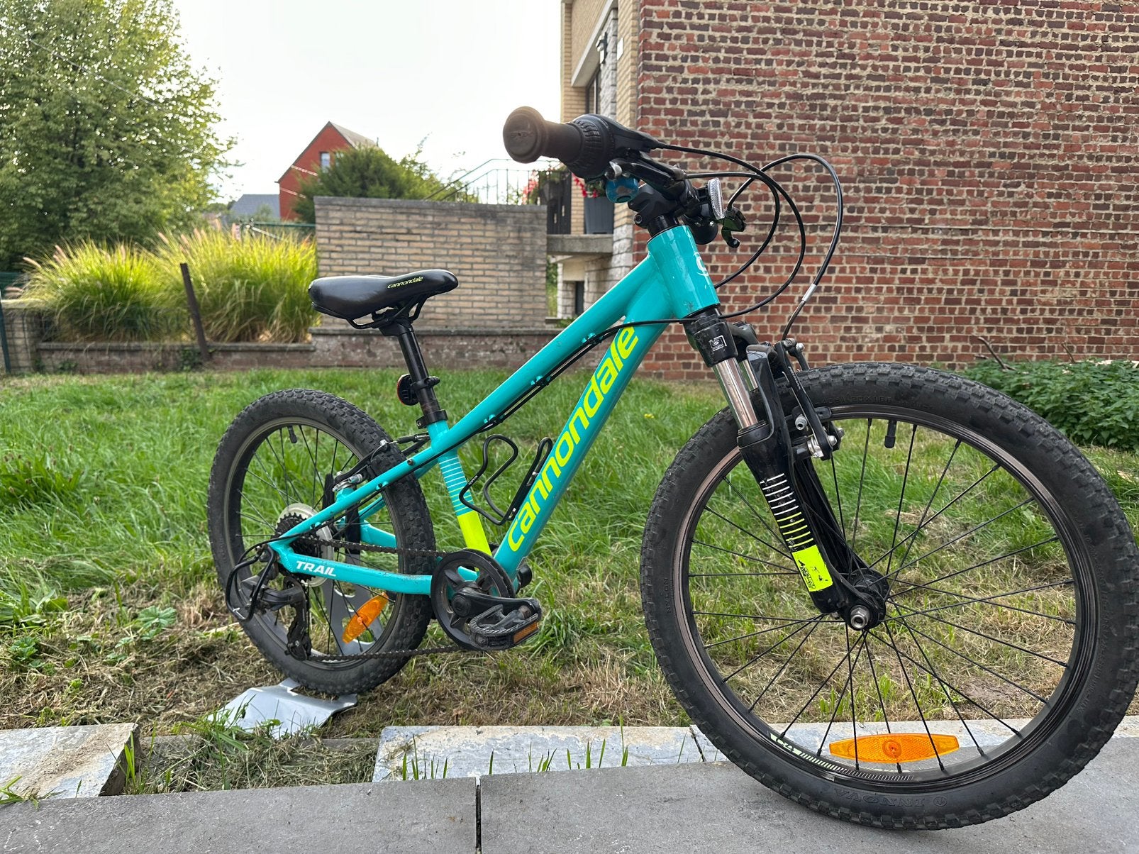 Cannondale Trail 20 inch mountainbike voor kinderen, Ophalen, Zo goed als nieuw, Velgrem