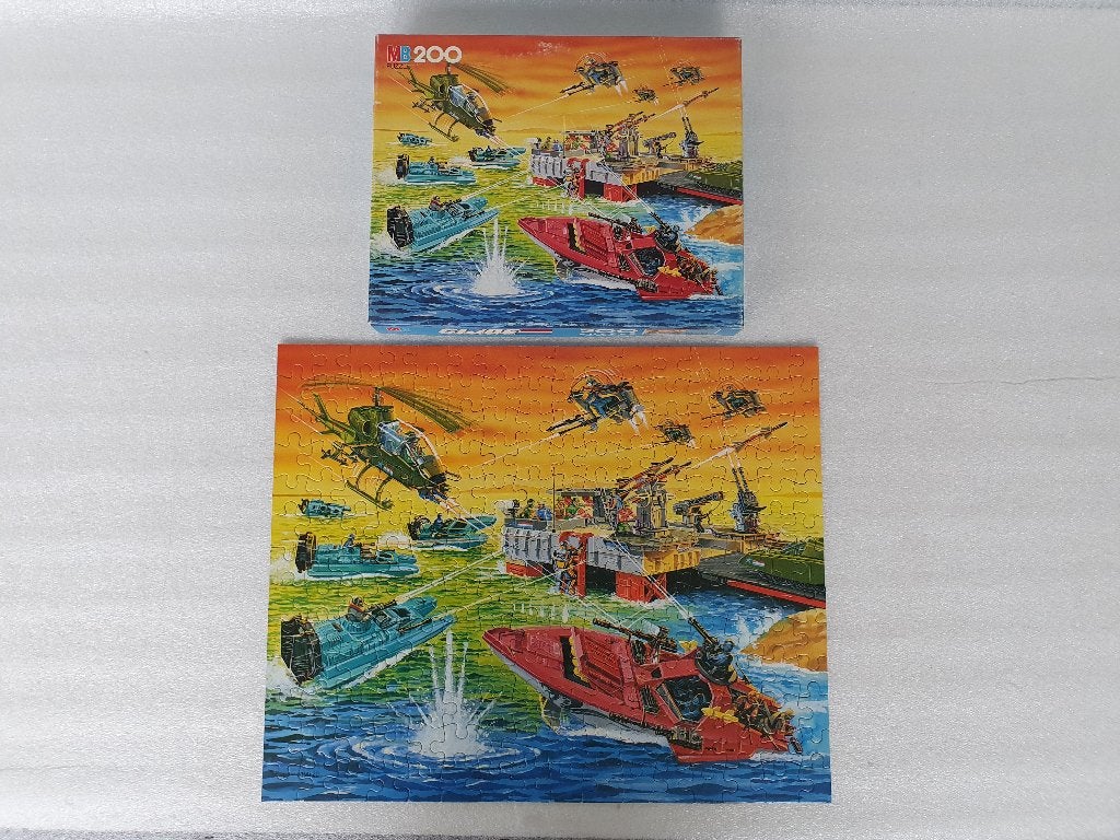 Puzzel GI Joe 3100.20 (MB, Hasbro, 1986), Enlèvement ou Envoi, Utilisé
