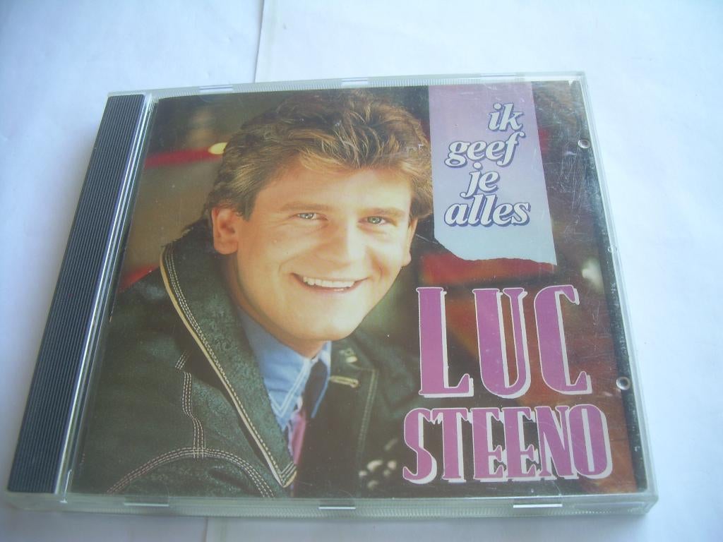 CD - LUC STEENO - IK GEEF JE ALLES, CD & DVD, CD | Néerlandophone, Enlèvement ou Envoi, Comme neuf, Chanson réaliste ou Smartlap