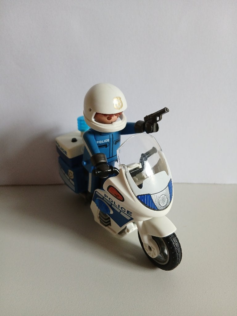 Playmobil politie motor, Enlèvement, Comme neuf