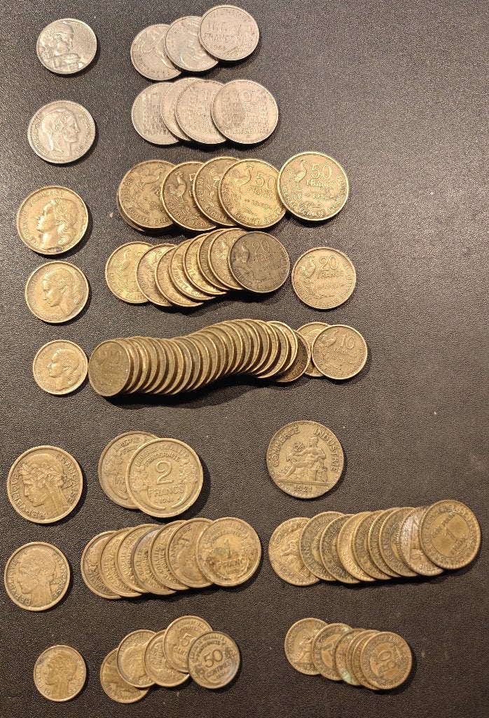 Lot pour pièces antérieures à 1956, Enlèvement, Monnaie