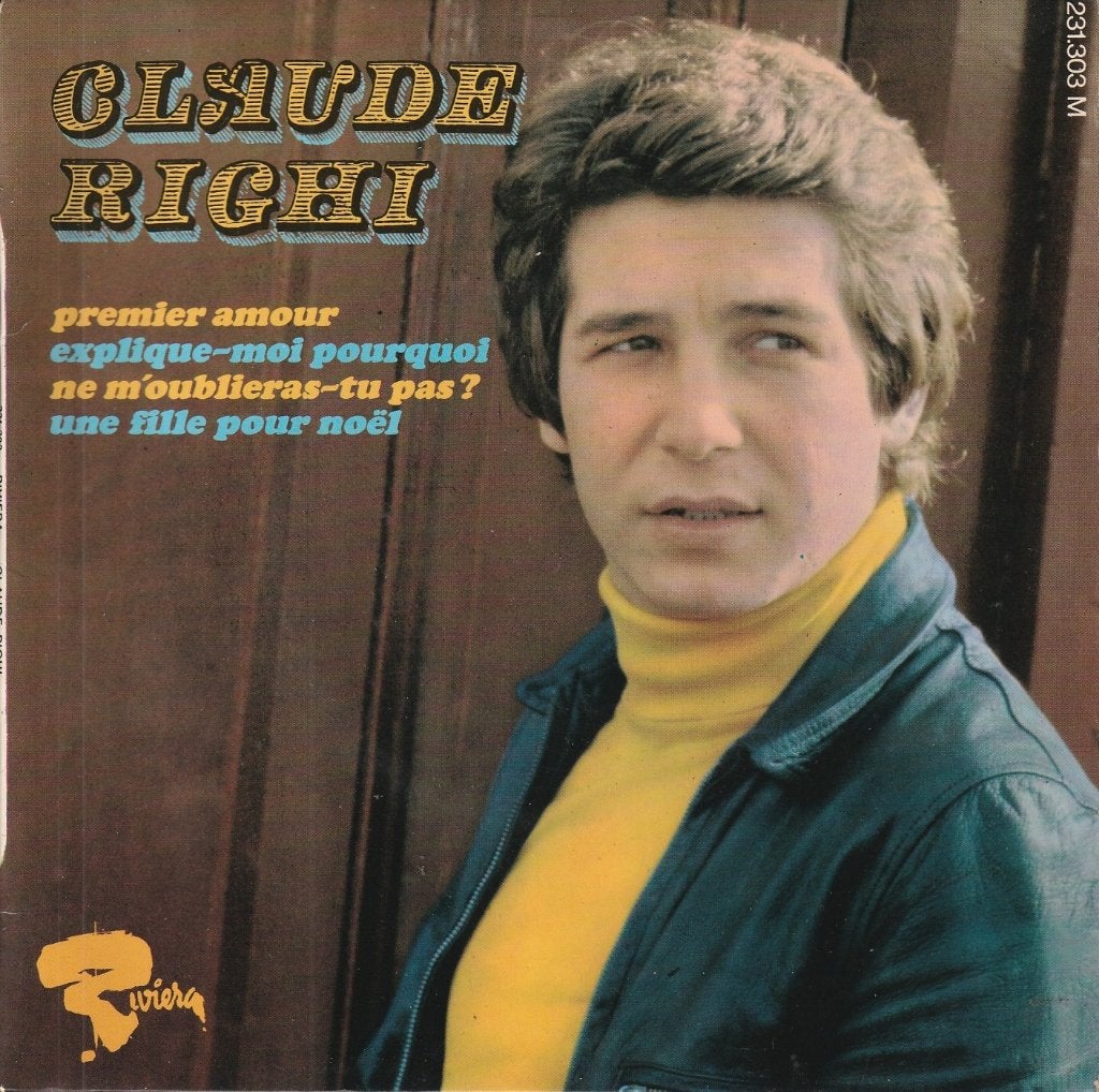 Claude Righi - Premier amour + 3 andere, Verzenden, 7 inch, Zo goed als nieuw, EP