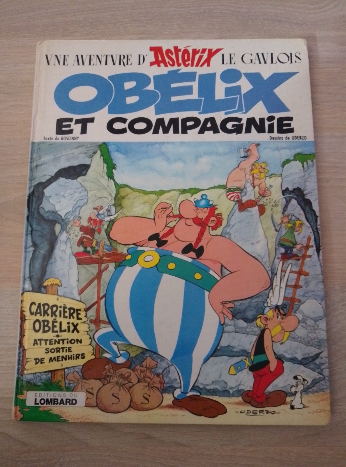 asterix: Obelix et compagnie (édition lombard 1976), Boeken, Ophalen of Verzenden
