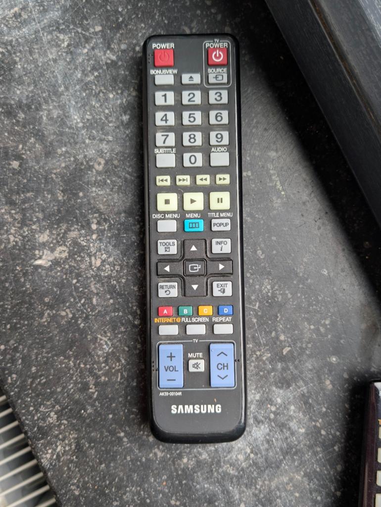 Télécommande Samsung AK59-00104R, Enlèvement