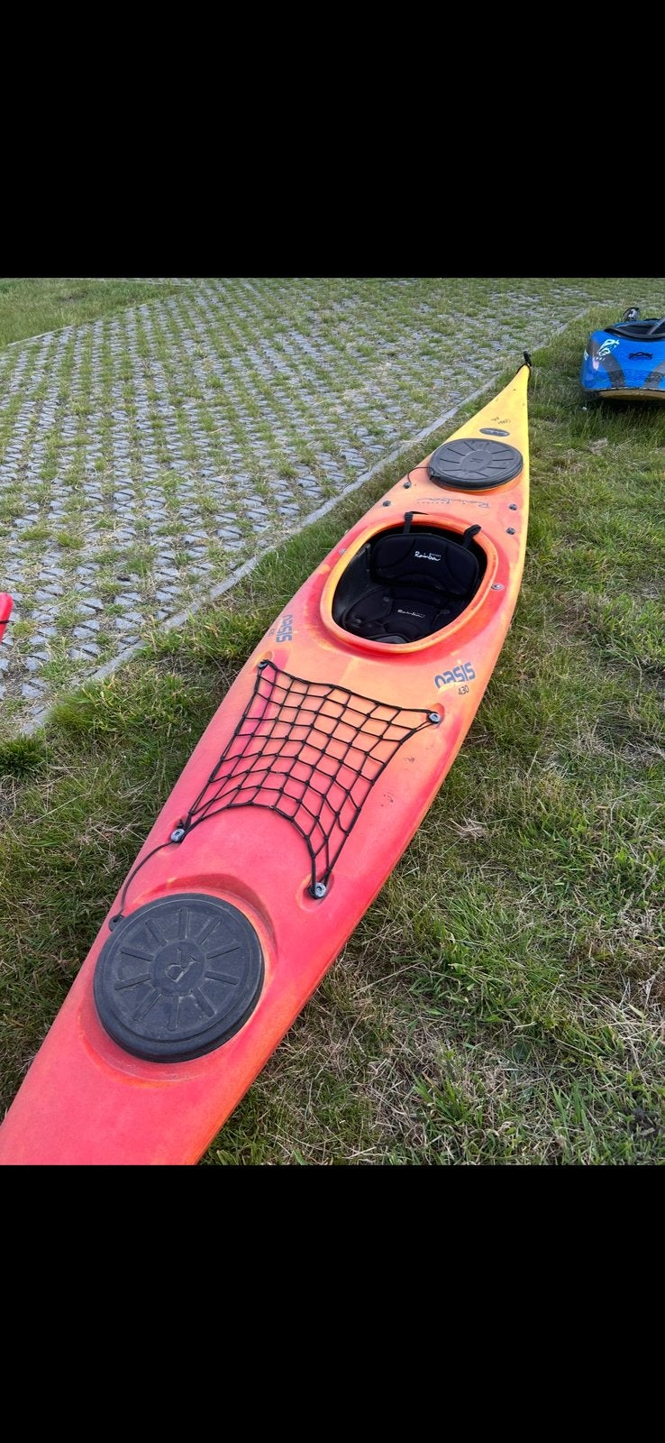 Oasis 430 luxe kajak (2x), Ophalen, Gebruikt, Kajak