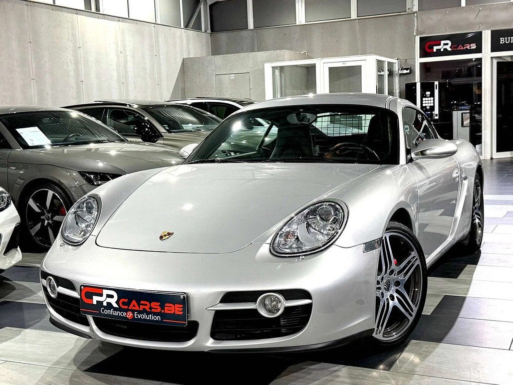 Porsche Cayman 987 - 2.7i Manuel Pack Sport Etat Show Room F, Cuir, Argent ou Gris, Achat, Entreprise