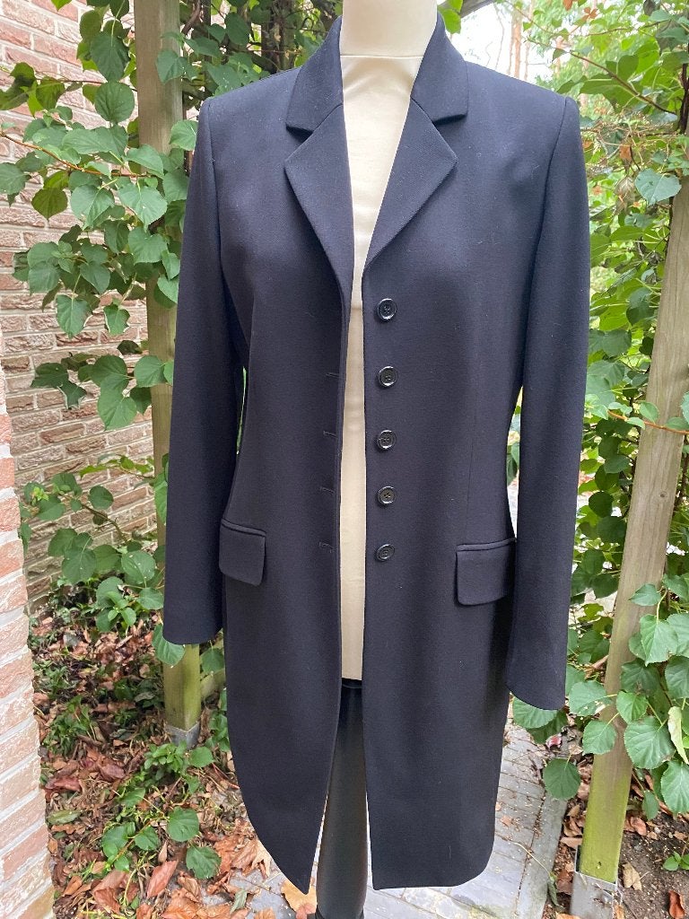 Blazer noir mi-long SCAPA - 38/40, Taille 38/40 (M), Scapa, Enlèvement ou Envoi, Comme neuf