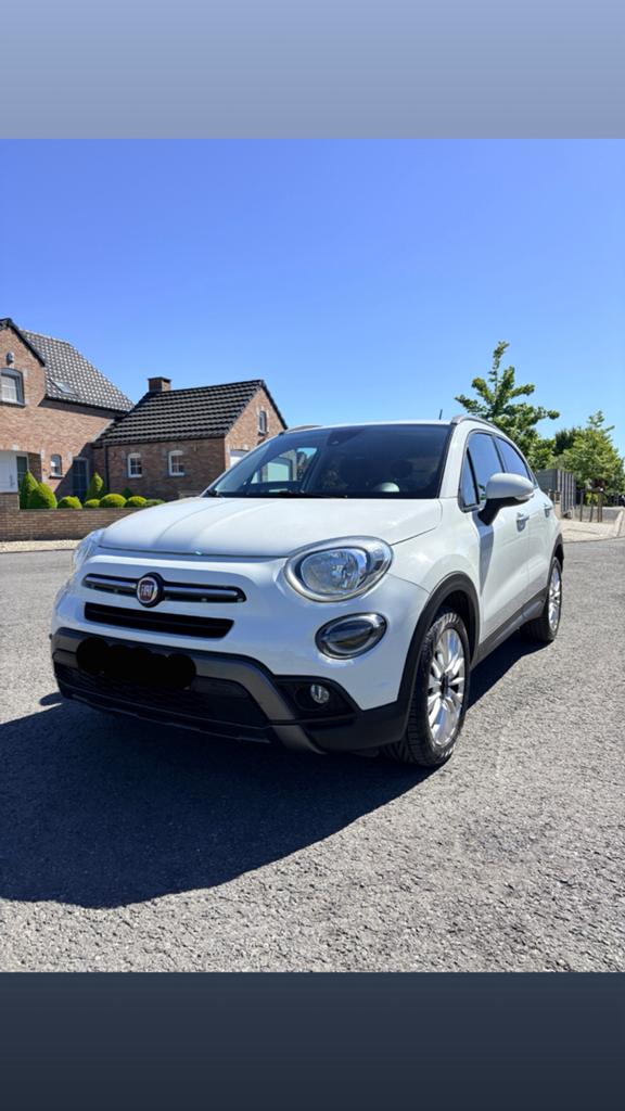 Fiat 500x, Auto's, 500X, Wit, Leder, Handgeschakeld