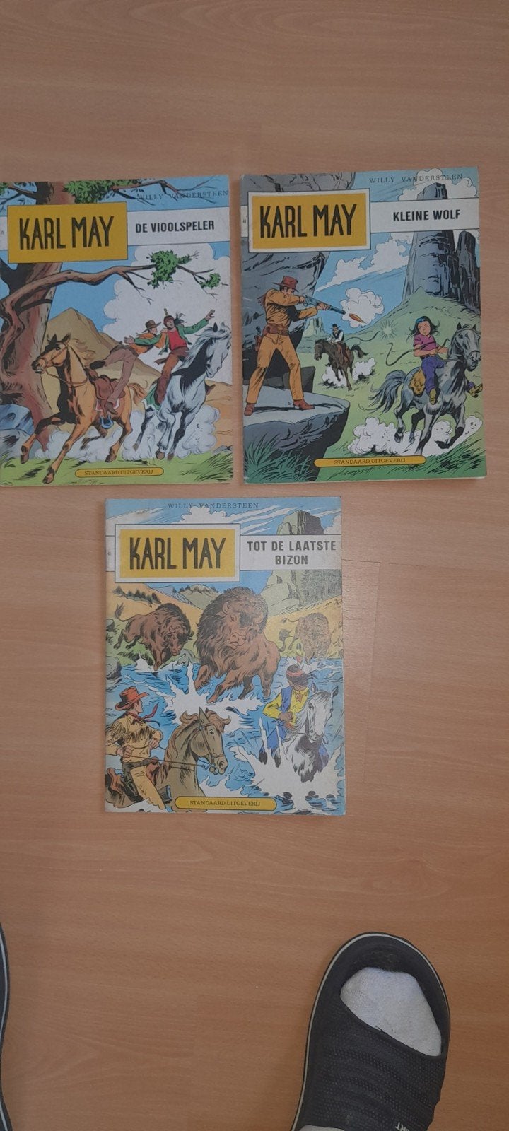 lot van 3 strips Karl May, Boeken, Meerdere stripboeken, Ophalen, Gelezen