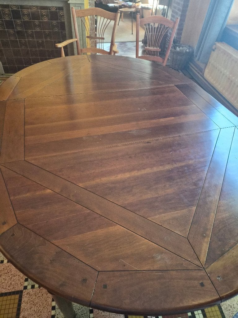 Eetkamer etc, Huis en Inrichting, Ophalen, Gebruikt, Merisier, 4 tot 6 stoelen