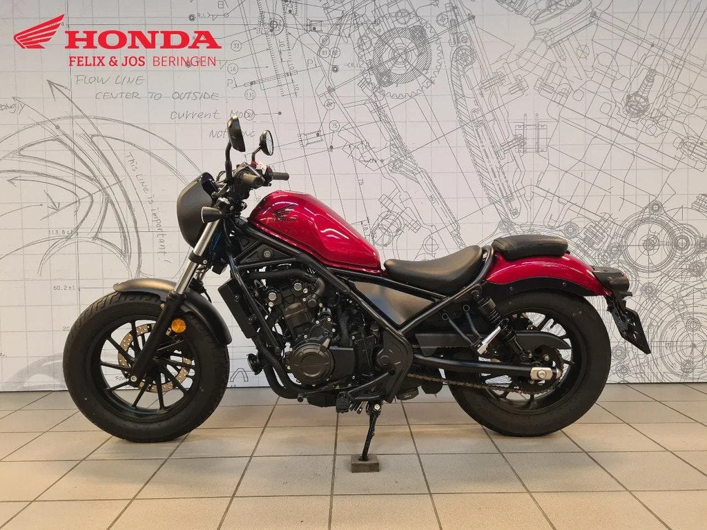 Honda CMX 500 Rebel (bj 2023), Chopper, Bedrijf, 12 t/m 35 kW, 500 cc