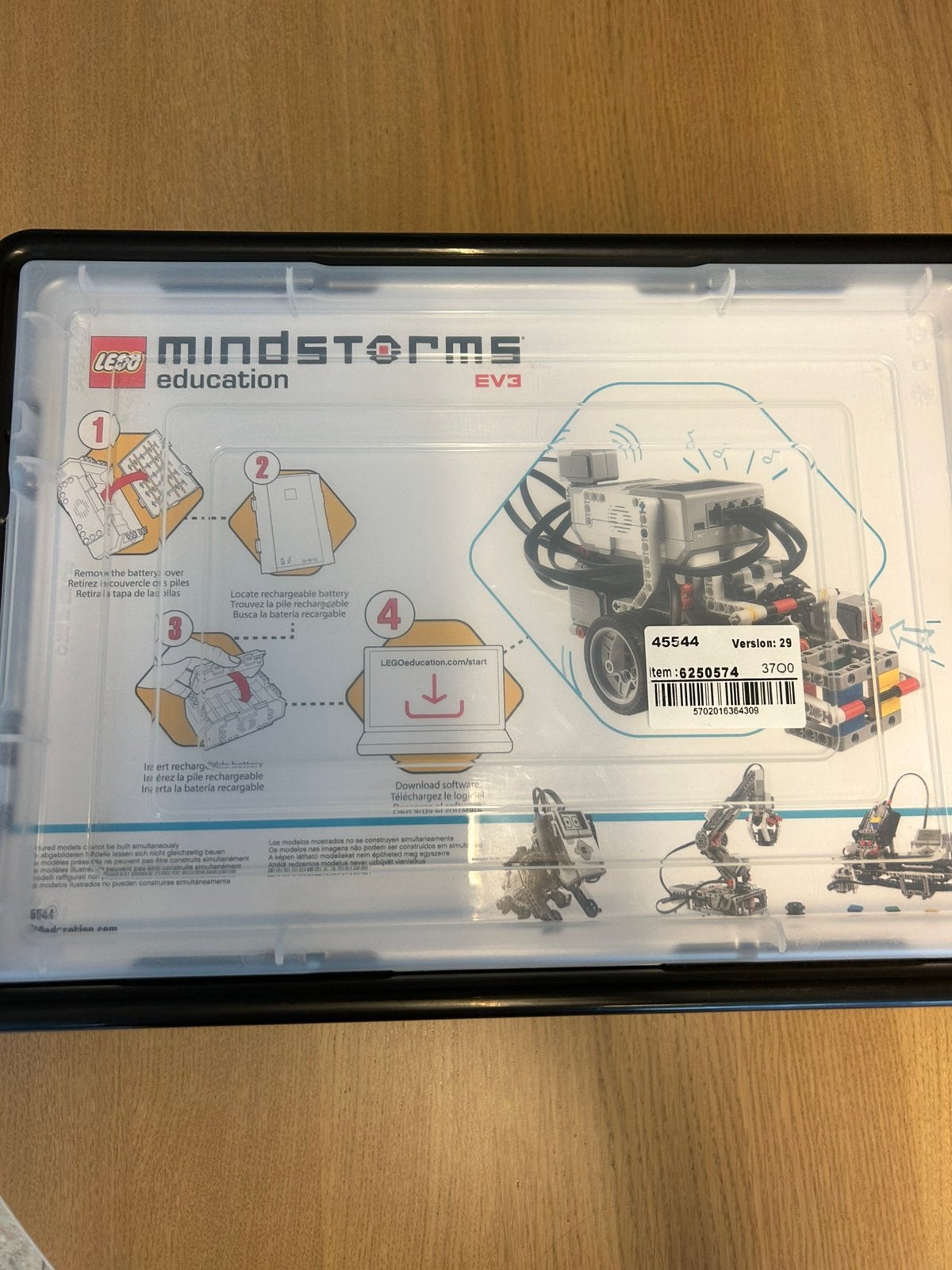 Lego Mindstorms Education EV3 basis-set, Ophalen, Gebruikt