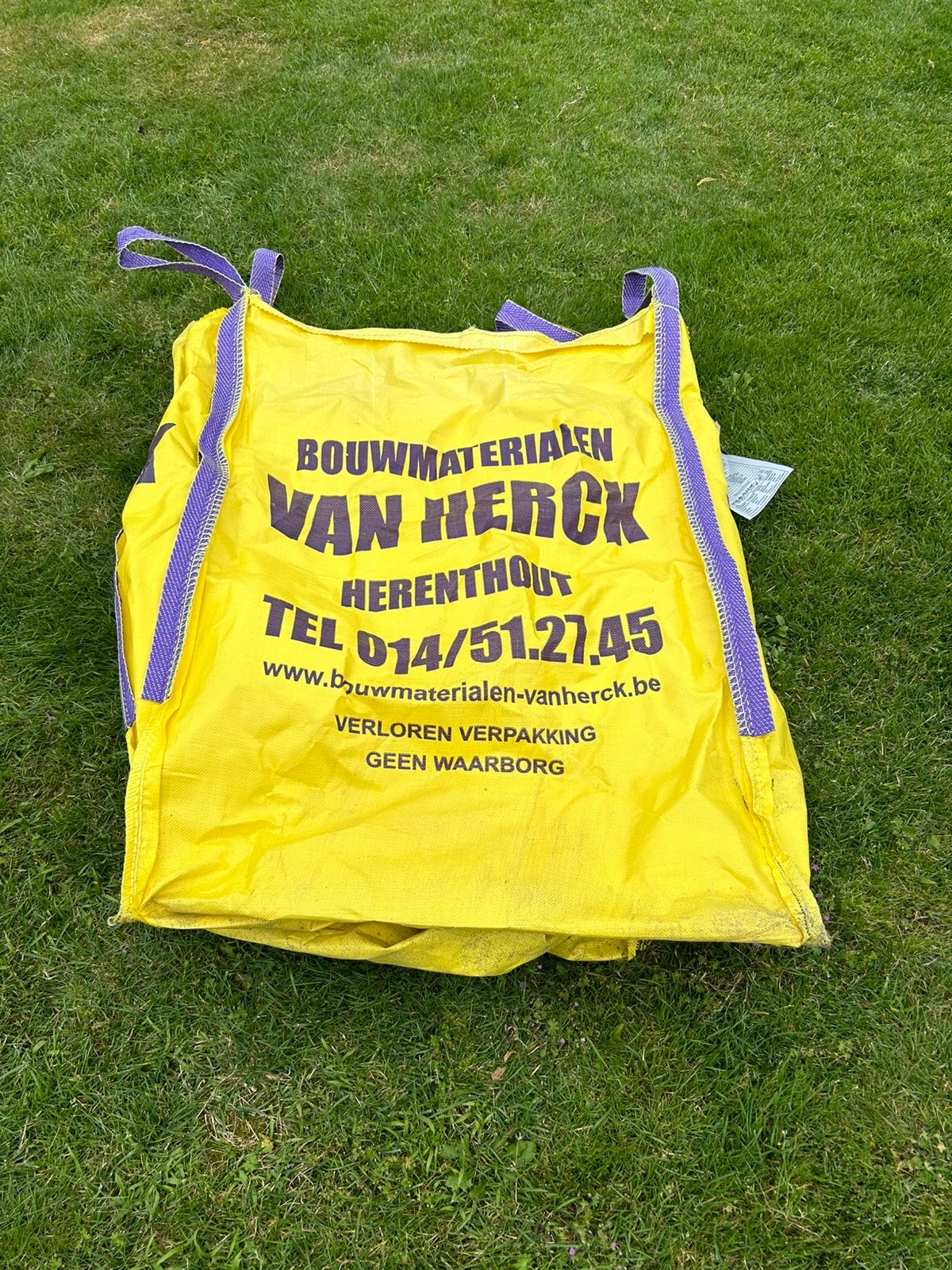 Bigbags koopje, Jardin & Terrasse, Sable, Enlèvement, Utilisé