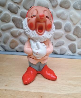 Vintage Kabouter Sleepy Disney, Collections, Disney, Utilisé, Statue ou Figurine, Blanche-Neige ou Belle au Bois Dormant, Enlèvement ou Envoi