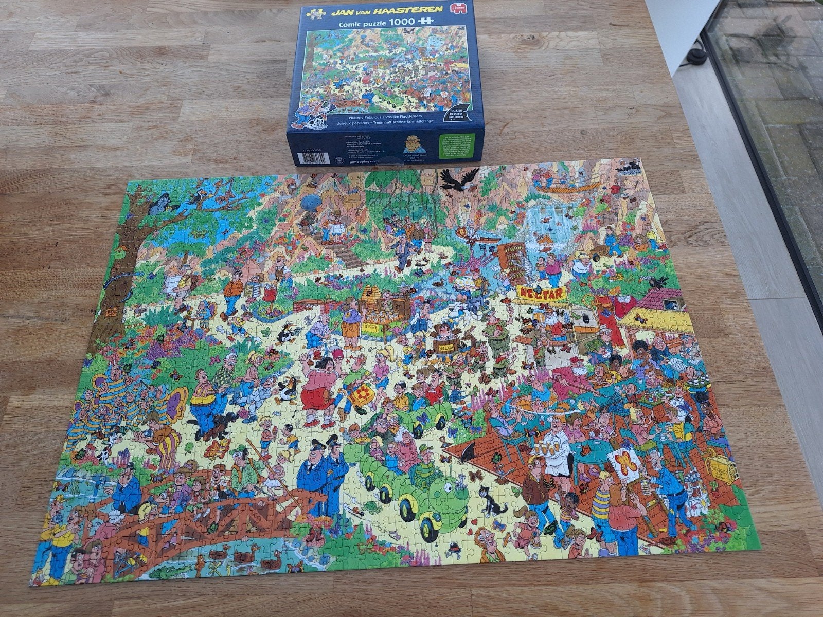 jan van haasteren puzzels 1000 en 500 stukjes, Ophalen of Verzenden, 500 t/m 1500 stukjes, Zo goed als nieuw, Legpuzzel