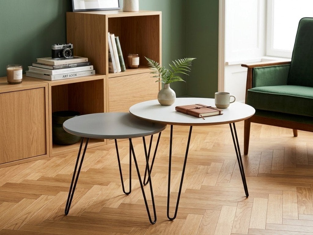 URGENT TABLES DE SALON MAISONS DU MONDE, Maison & Meubles, Enlèvement, Comme neuf, Bois