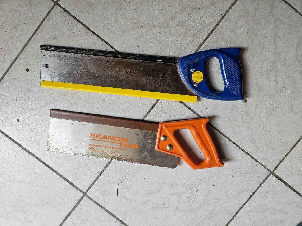 zaag/houtbeitels/rubber hamers/vijl, Doe-het-zelf en Bouw, Gereedschap | Handgereedschap, Ophalen, Gebruikt, Overige typen