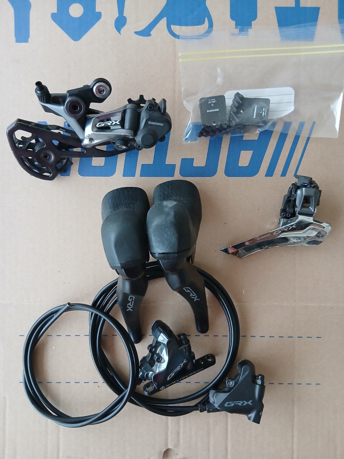 Shimano GRX 810 mini groepset gravelbike, Fietsen en Brommers, Fietsonderdelen, Ophalen of Verzenden, Gravelbike