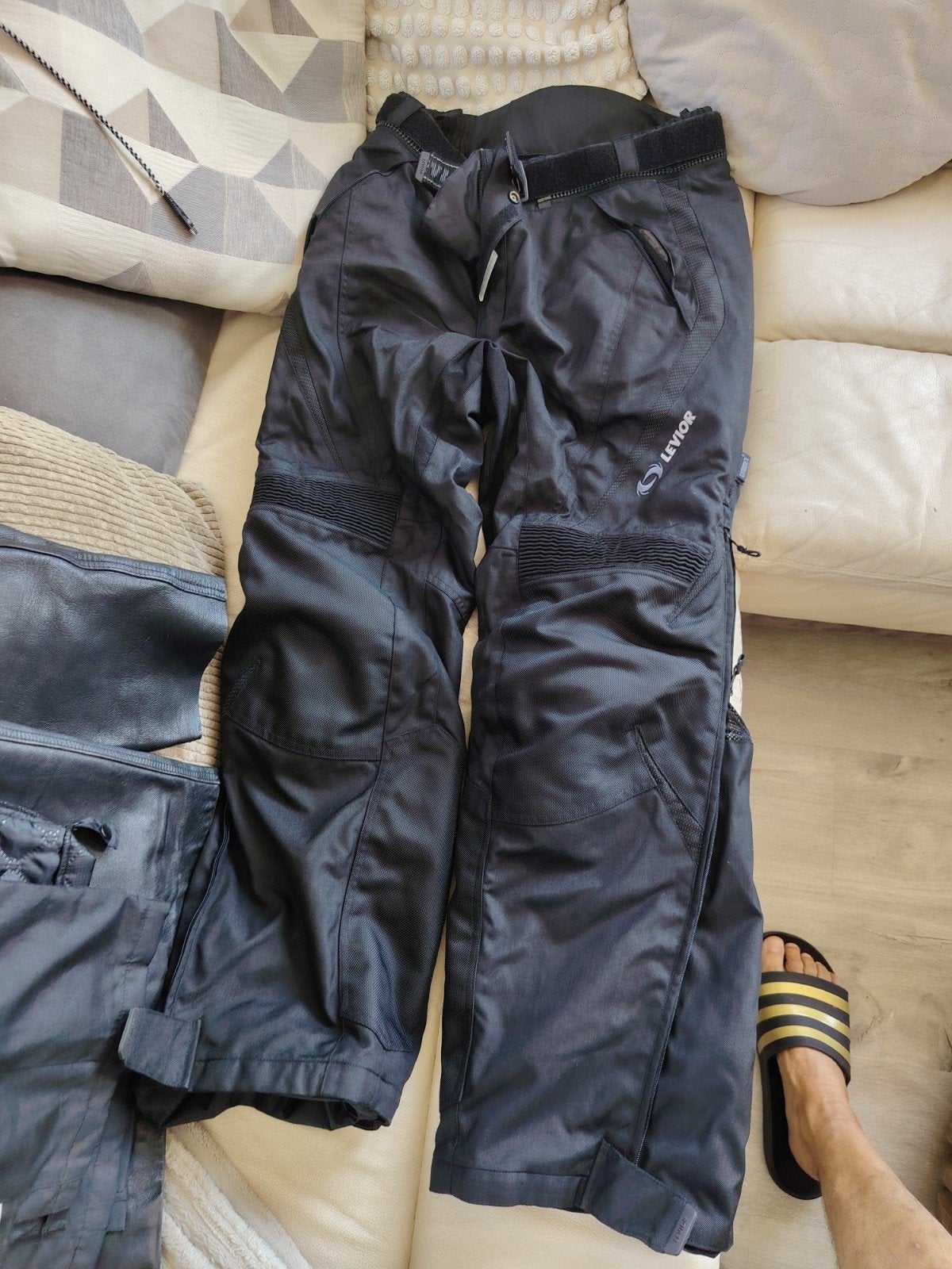 ensemble vêtements moto, Enlèvement, Levior, Hommes, Manteau | tissu