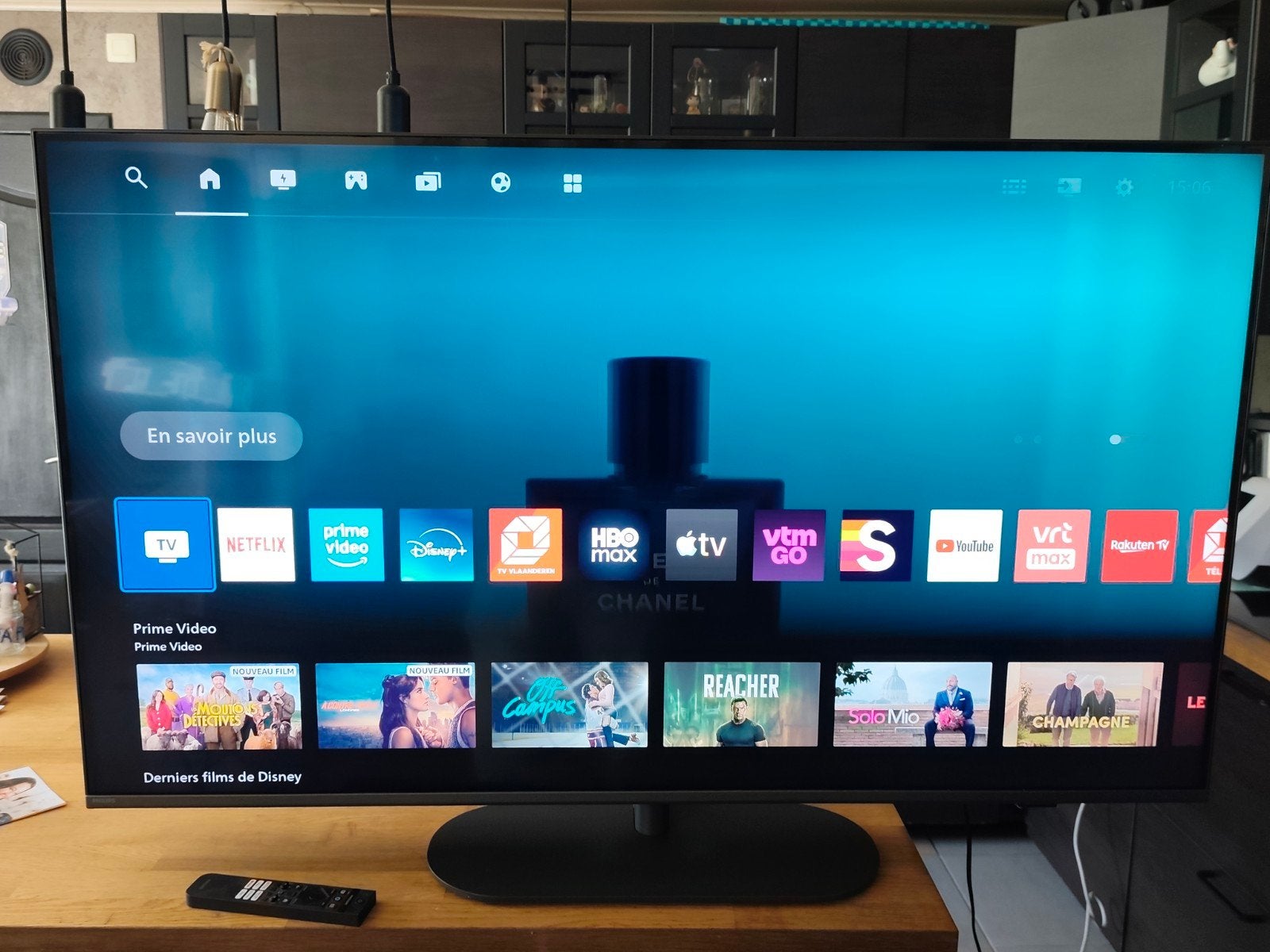 Tv Philips 55pouces 139cm, Philips, QLED, 120 Hz, Comme neuf