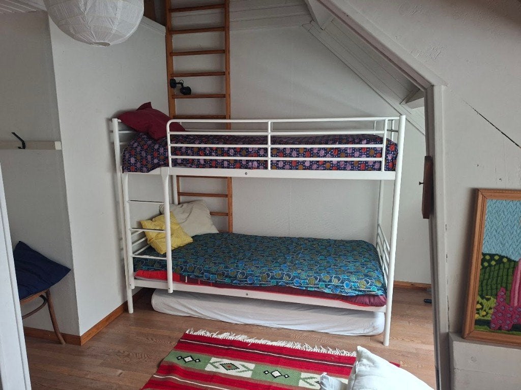 stapelbed, Ophalen, 100 cm, Tweepersoons, Zo goed als nieuw