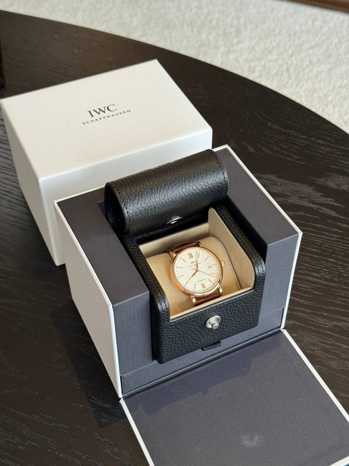 IWC Portofino 40mm Rose Good, Bijoux, Sacs & Beauté, Enlèvement ou Envoi, Comme neuf