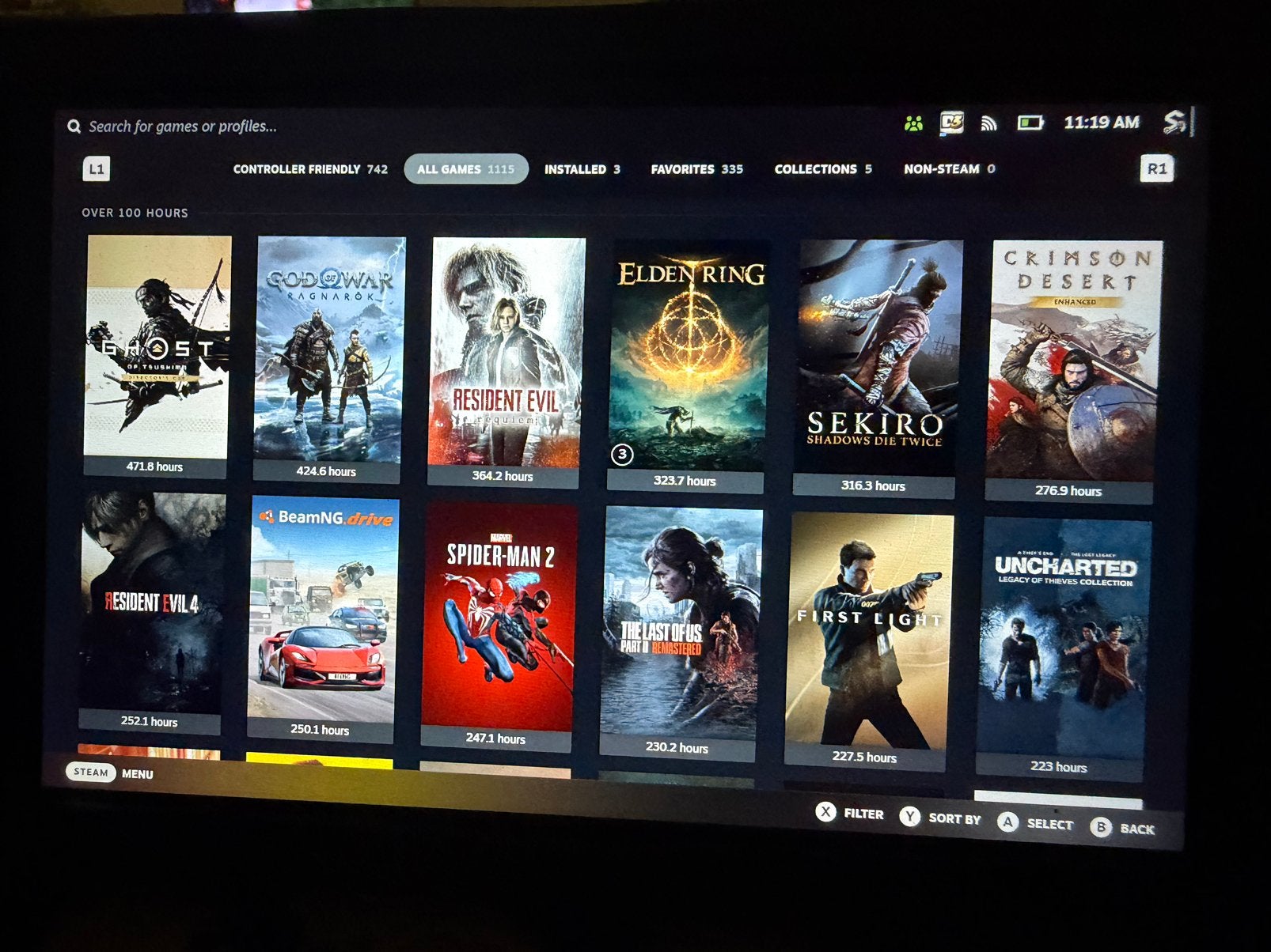 Steam Deck LCD 512 Go + microSD 512 Go - 1 To - Très bon éta, Games en Spelcomputers, Ophalen, Zo goed als nieuw