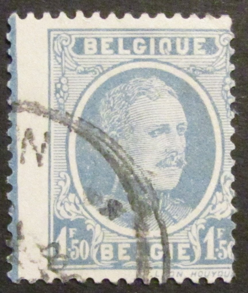 1,50 franc OBC 207 timbré, Enlèvement ou Envoi, Affranchi, Timbre-poste, Maison royale