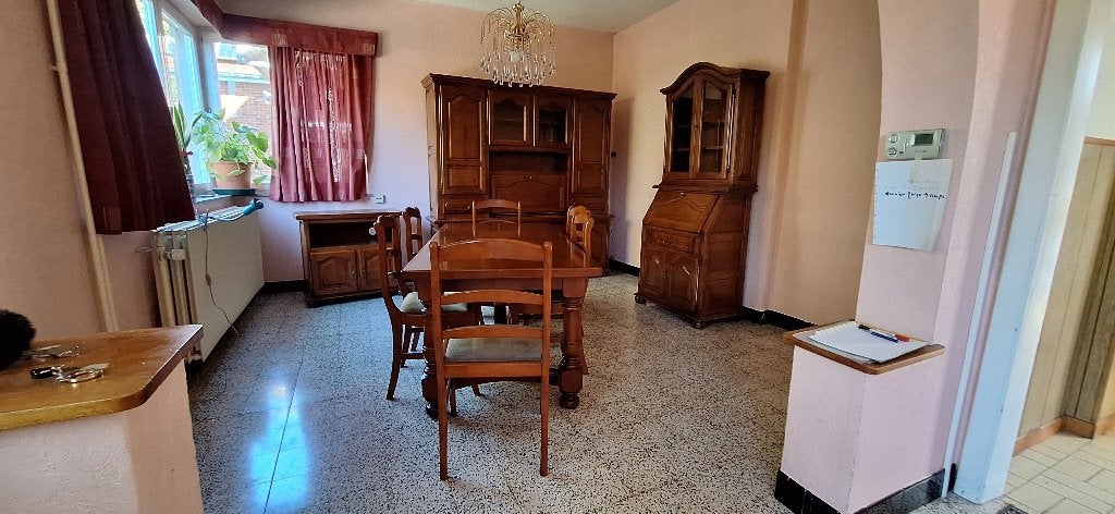 Belle salle à manger en bois laqué, Maison & Meubles, Enlèvement, Comme neuf, Espagnol, 4 à 6 chaises
