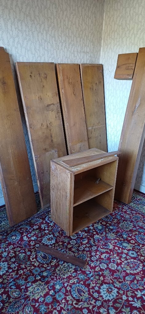 Hout, Ophalen, Gebruikt, 25 tot 50 mm, Eiken