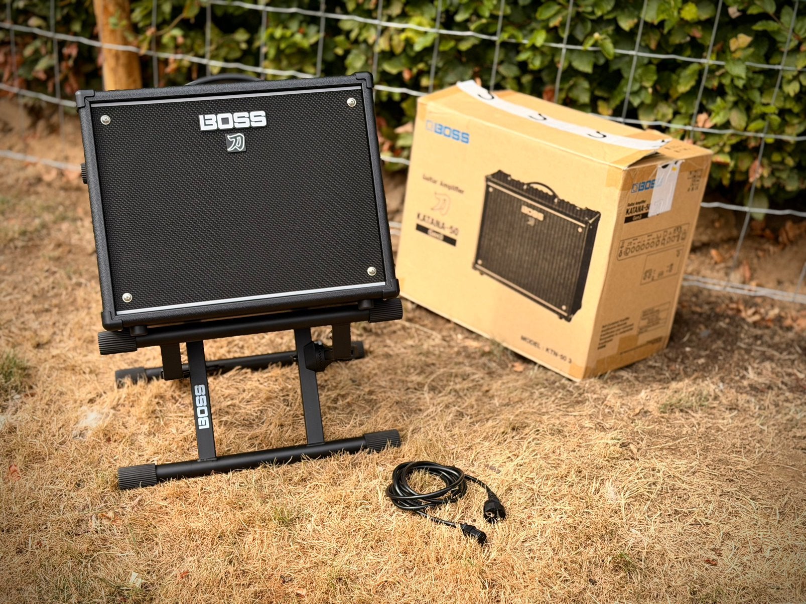 BOSS Katana-50 Gen 3 50W met Bluetooth BT-DUAL + BOSS BAS-1, Muziek en Instrumenten, Versterkers | Bas en Gitaar, Ophalen of Verzenden