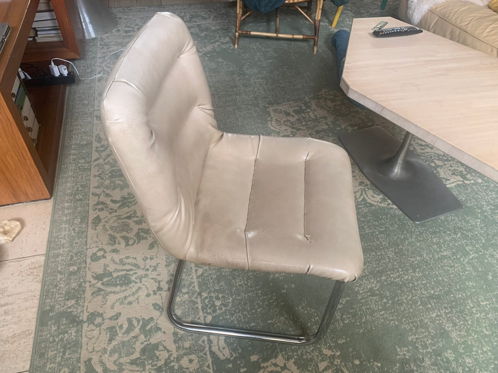 5 retro stoelen 30€ samen, Enlèvement, Comme neuf