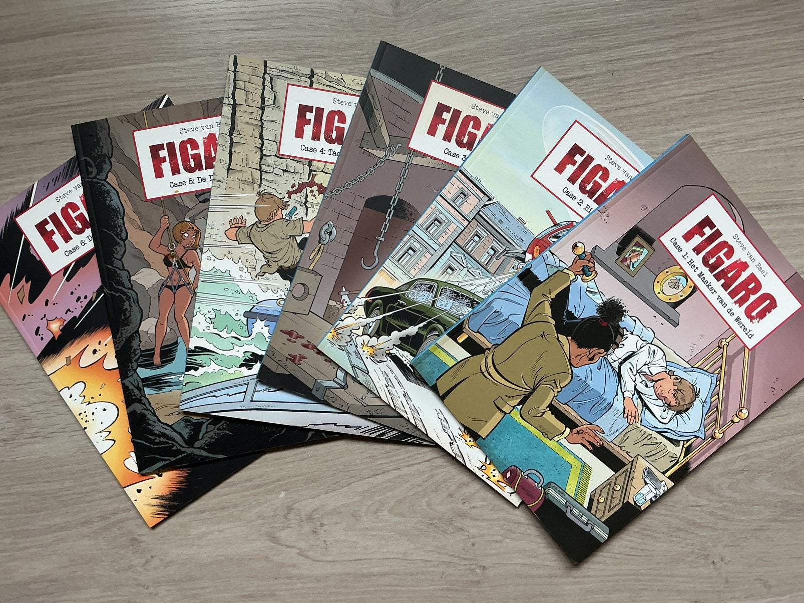 Strips Figaro, Boeken, Ophalen, Gelezen