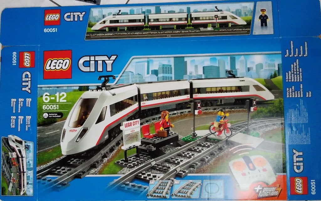 Lego city snelheidstrein, Kinderen en Baby's, Ophalen, Zo goed als nieuw, Lego, City