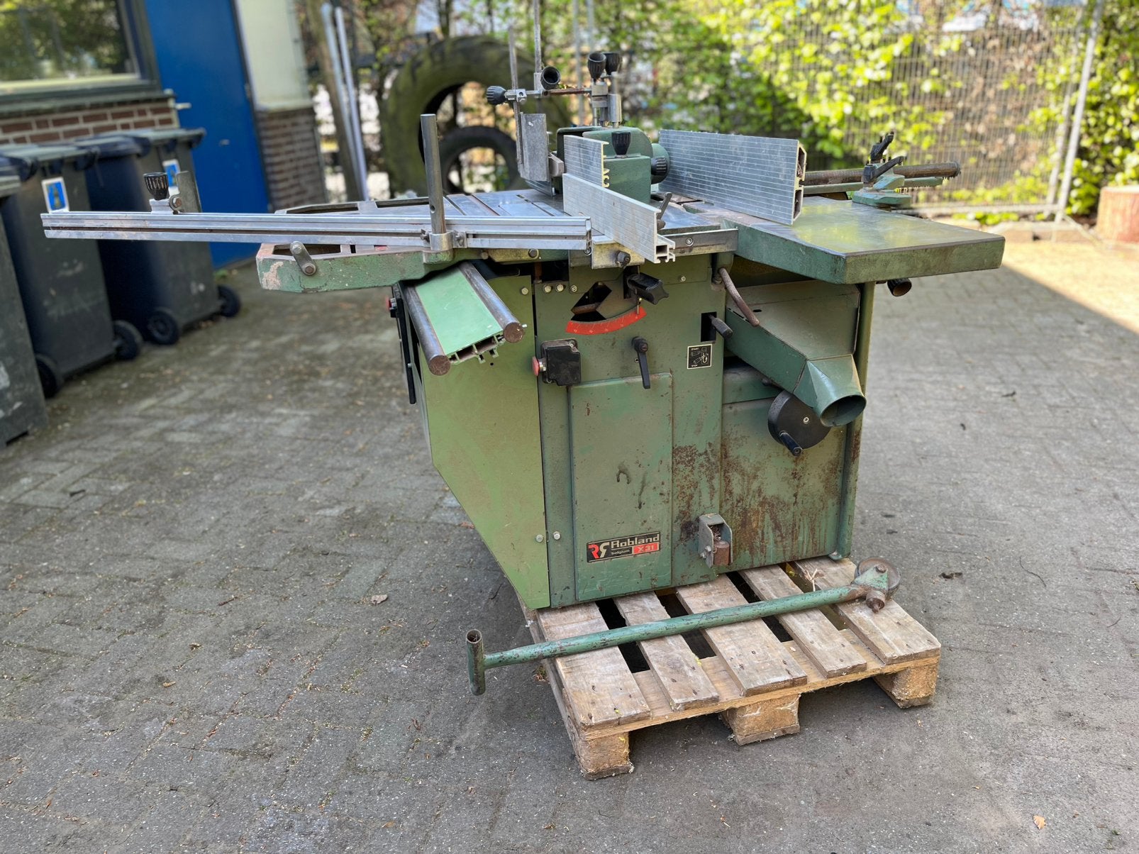Robland X31 houtcombine opknapper, Ophalen, Gebruikt