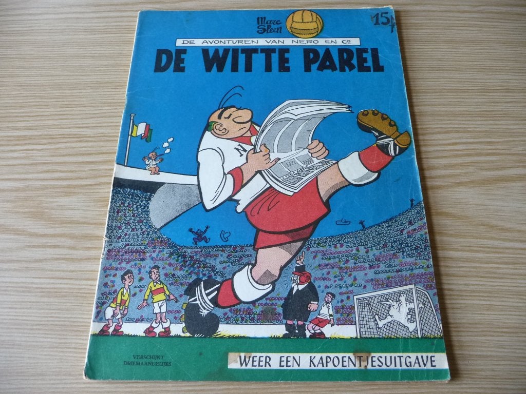 Nero - 43. De witte parel 1965 €3, Boeken, Gelezen, Marc Sleen, Eén stripboek, Ophalen of Verzenden