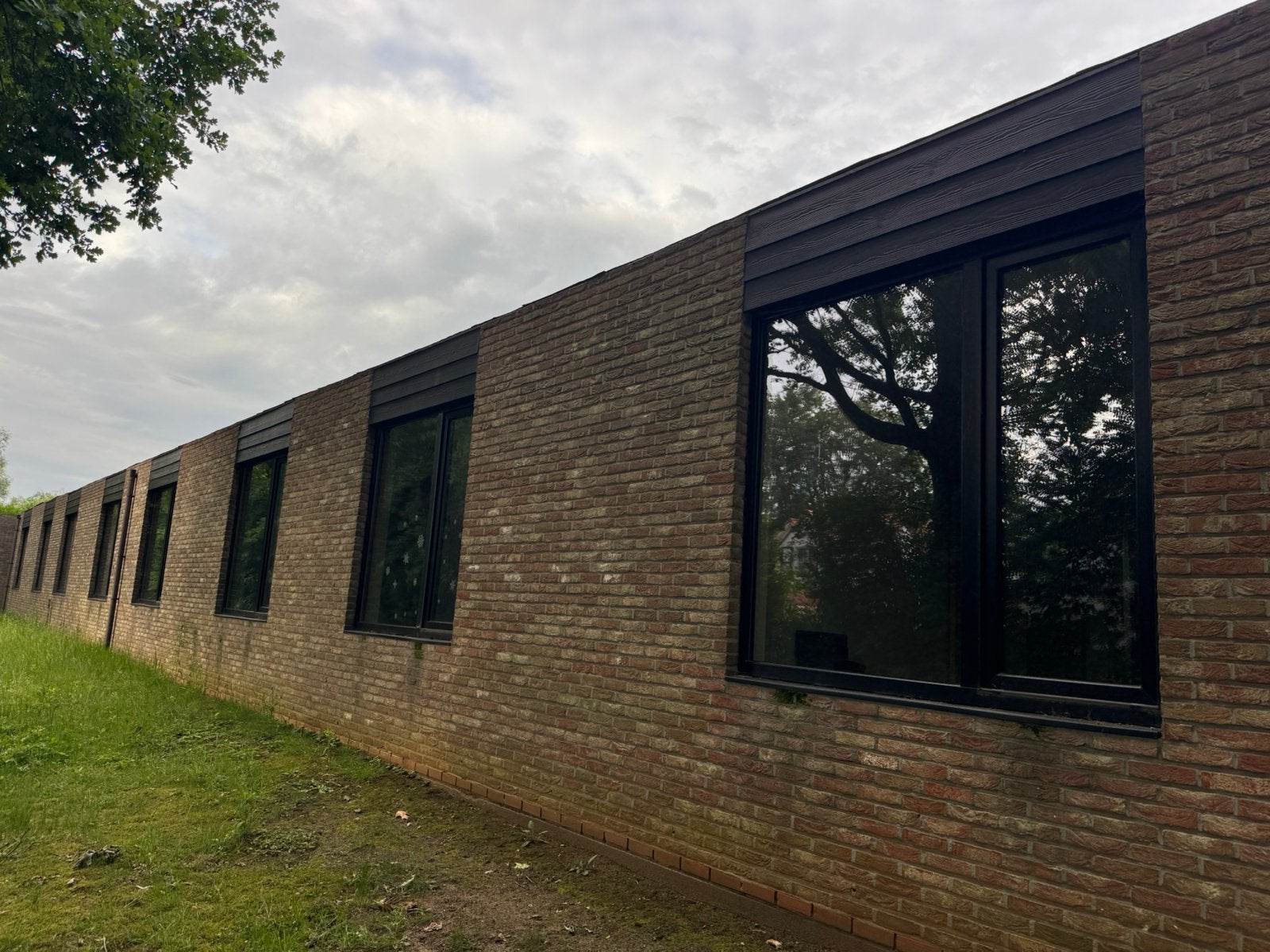 Ramen in PVC met dubbele beglazing, Enlèvement