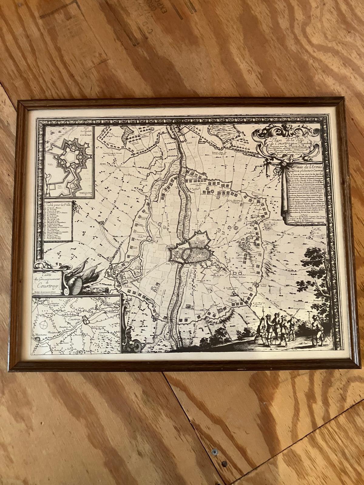 Het beleg van Kortrijk - juni 1646, Antiek en Kunst, Ophalen