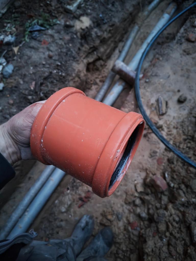 Steekmof PVC 110mm, Doe-het-zelf en Bouw, Ophalen of Verzenden, PVC