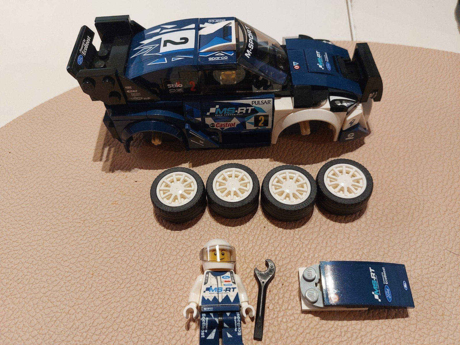 Lego Speed Champions 75885 Ford Fiesta M-Sport WRC, Enlèvement ou Envoi, Accessoires inclus, Lego, Speed Champions