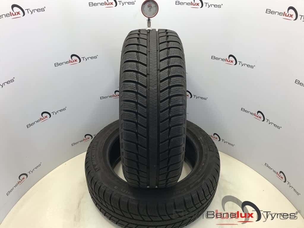 winter 195/55R16 87H Michelin 195/55 R16 195/55/16 1955516, Auto-onderdelen, Ophalen, Gebruikt, -, Winterbanden