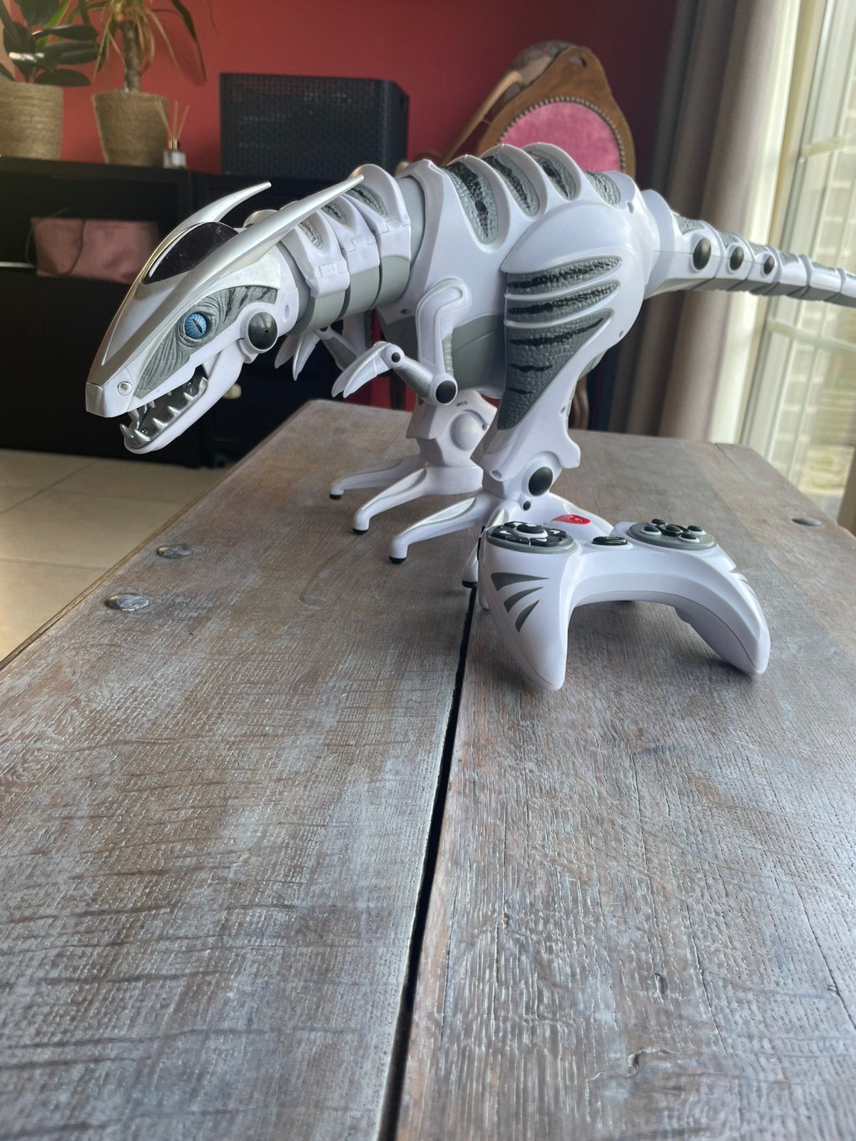 Dino robot, Enlèvement, Utilisé