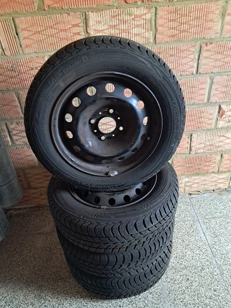 Velg +winterbanden perfecte staat 14", Auto-onderdelen, Banden en Velgen, Ophalen, 14 inch, Velg(en), 175 mm