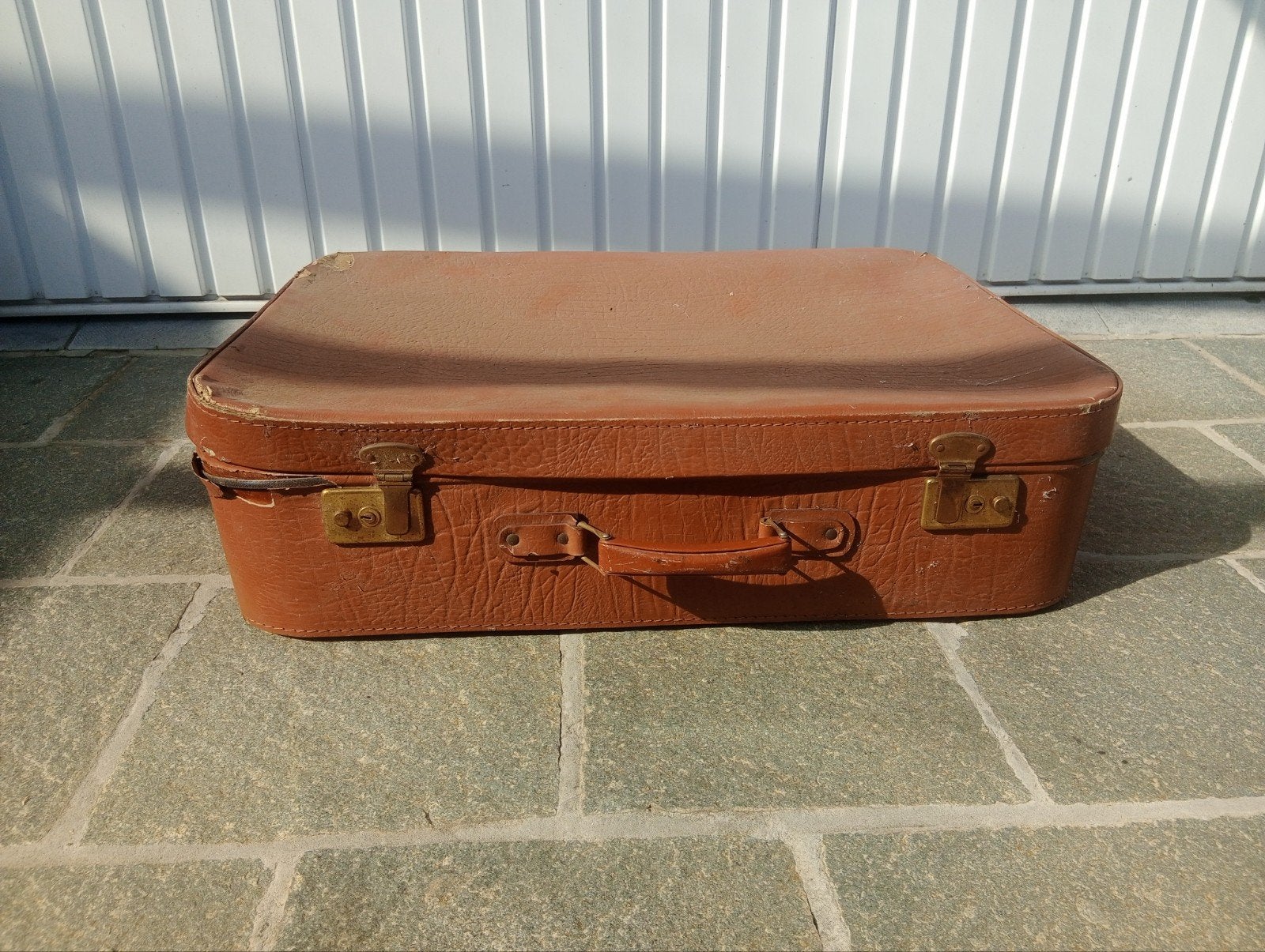 reiskoffer retro, Ophalen of Verzenden, Gebruikt