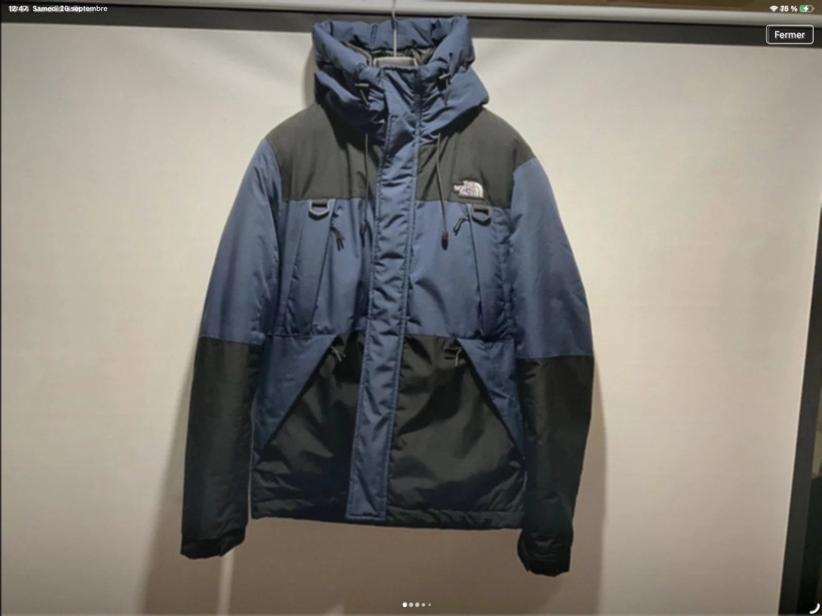 Anorak hiver, Enlèvement, Comme neuf