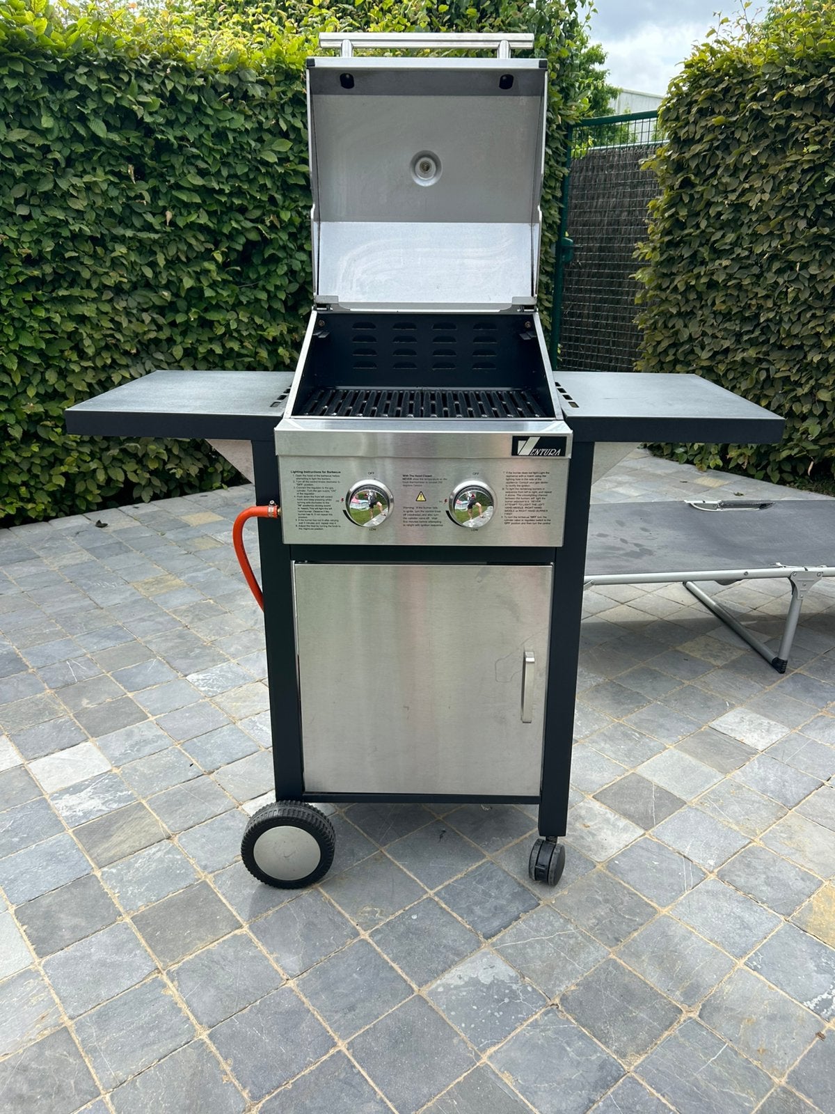 Gasbarbecue, Ophalen, Gebruikt