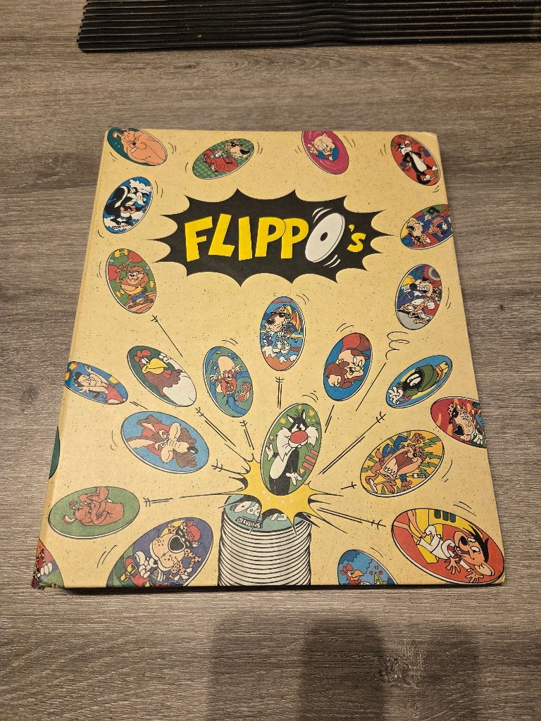Collection Flippo : Carte 1 +Carte 2 +100 Flippo séparés, Collections, Flippos, Collection, Looney Tunes, Avec classeur(s) de collection