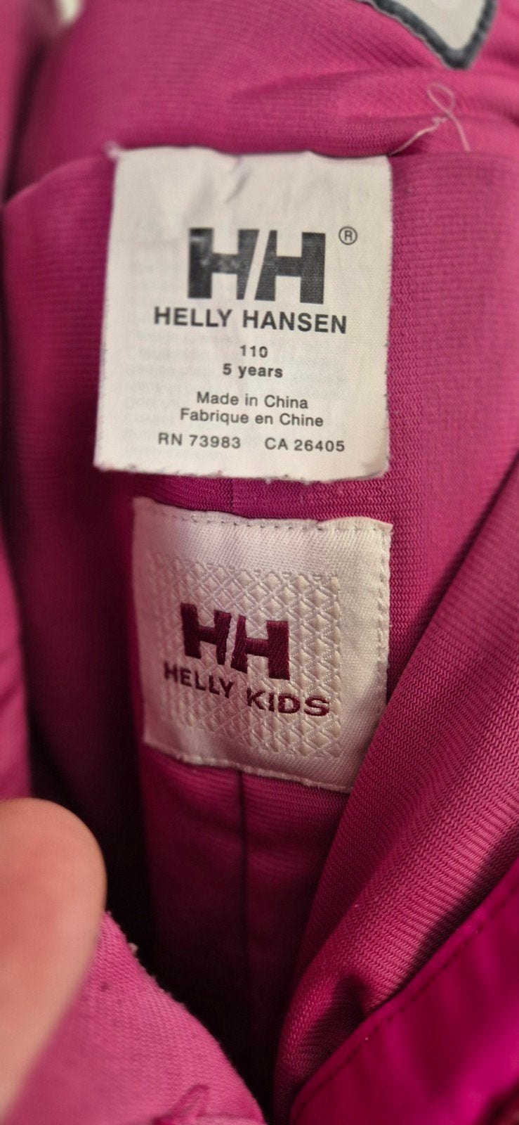 Ski broek H.Hansen 5-6 jaar, Ophalen, Ski